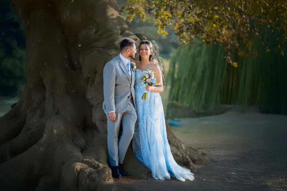 Laughter beneath an ancient tree